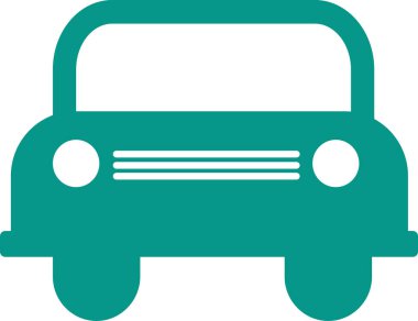 araba simgesi simgesi tasarımı