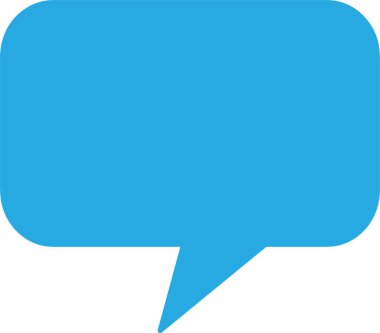 Konuşma baloncukları simge sembolü tasarımı