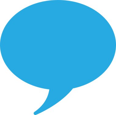 Konuşma baloncukları simge sembolü tasarımı