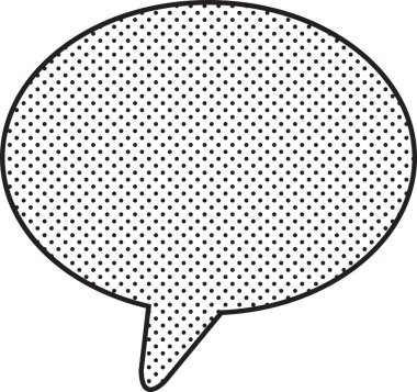 Konuşma baloncukları simge sembolü tasarımı