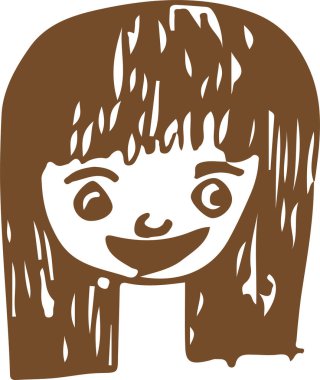 İnsanlar çizgi film simgesi tasarımı ile karşı karşıya