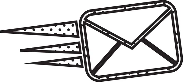 Дизайн Символов Писем Писем — стоковый вектор