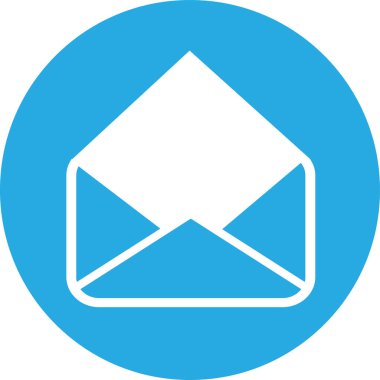 E- posta ve posta simgesi sembol tasarımı