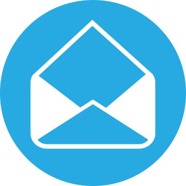 E- posta ve posta simgesi sembol tasarımı