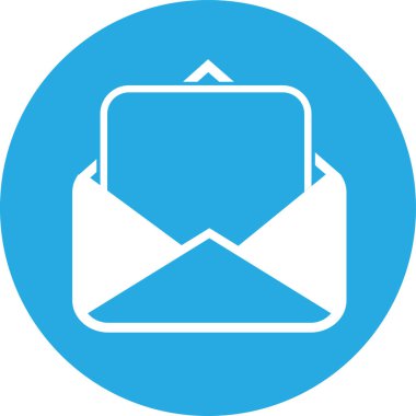 E- posta ve posta simgesi sembol tasarımı