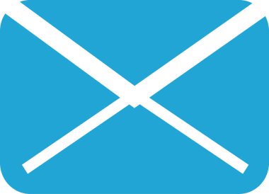 E- posta ve posta simgesi sembol tasarımı