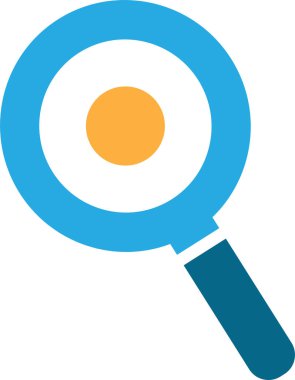 Arama simgesi sembol tasarımı