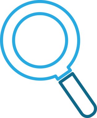 Arama simgesi sembol tasarımı