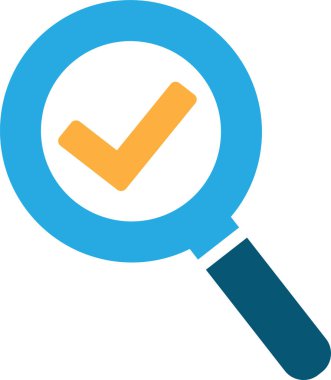 Arama simgesi sembol tasarımı