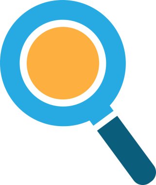 Arama simgesi sembol tasarımı