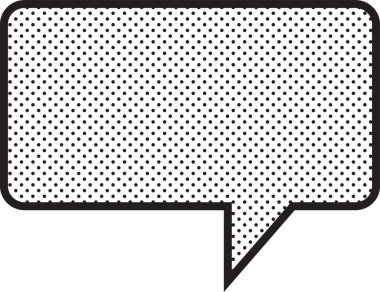 Konuşma baloncukları simge sembolü tasarımı