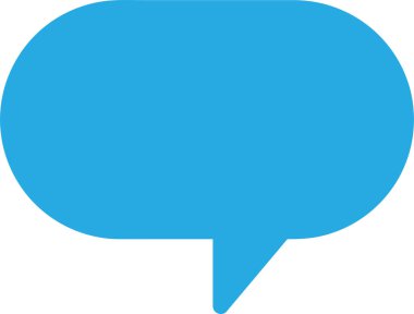 Konuşma baloncukları simge sembolü tasarımı