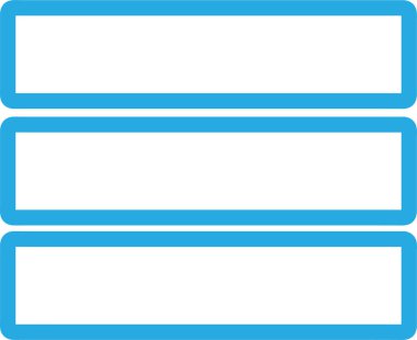 Menü simgesi sembol tasarımı