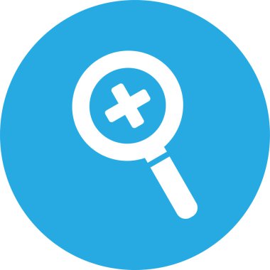 Arama simgesi sembol tasarımı