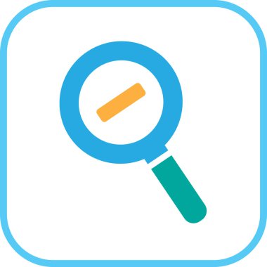 Arama simgesi sembol tasarımı