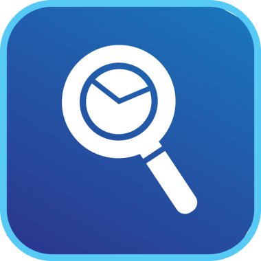 Arama simgesi sembol tasarımı