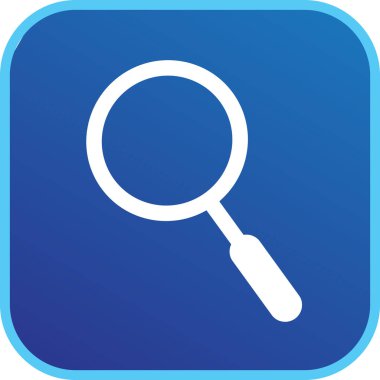 Arama simgesi sembol tasarımı