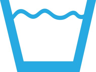 Çamaşır simgesi simgesi tasarımı