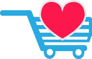 Kalp simgesi sembol tasarımı