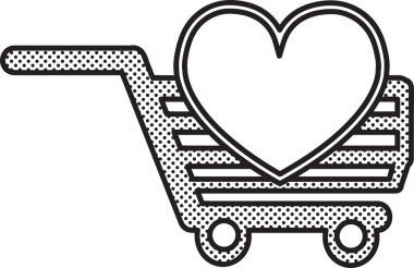 Kalp simgesi sembol tasarımı