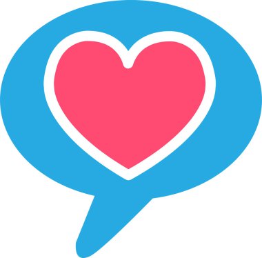 Kalp simgesi sembol tasarımı