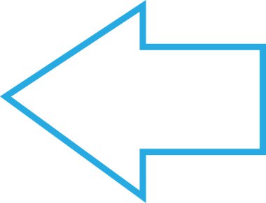 Ok simgesi simgesi tasarımı