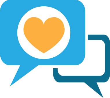 Kalp simgesi sembol tasarımı