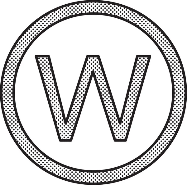 Icono Lavandería Signo Símbolo Diseño — Vector de stock