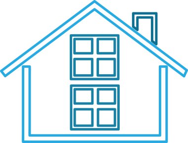 Ev simgesi sembol tasarımı