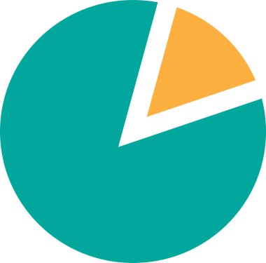 Diyagram grafik simgesi sembol tasarımı