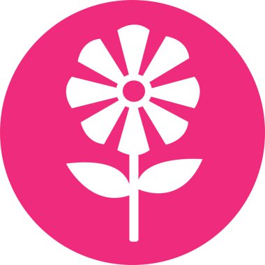 Çiçek Simgesi Sembol Tasarımı