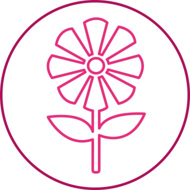 Çiçek Simgesi Sembol Tasarımı