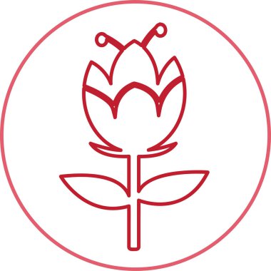 Çiçek Simgesi Sembol Tasarımı