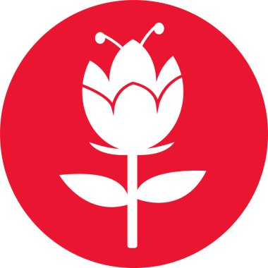 Çiçek Simgesi Sembol Tasarımı