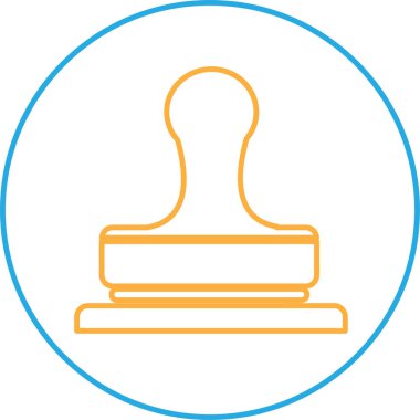 Pul simgesi sembol tasarımı