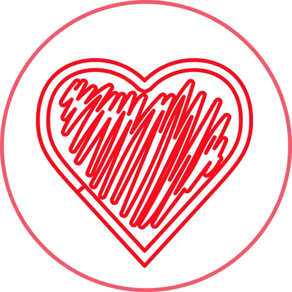 Дизайн Иконки Сердца — стоковый вектор