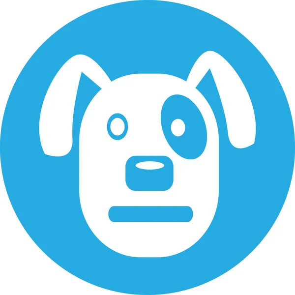Dog Icon Dier Teken Symbool Ontwerp — Stockvector