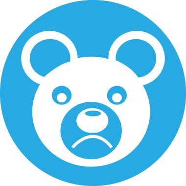 ayı simgesi simgesi tasarımı