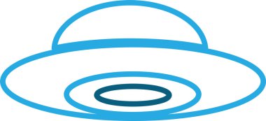 UFO simgesi simgesi tasarımı