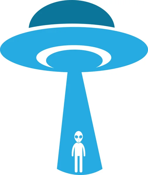 Projekt Symbolu Symbolu Ikony Ufo — Wektor stockowy