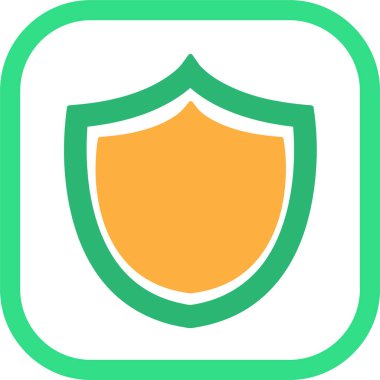 Güvenlik simgesi anti virüs imza tasarımı