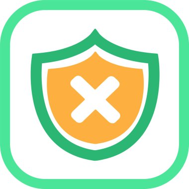 Güvenlik simgesi anti virüs imza tasarımı