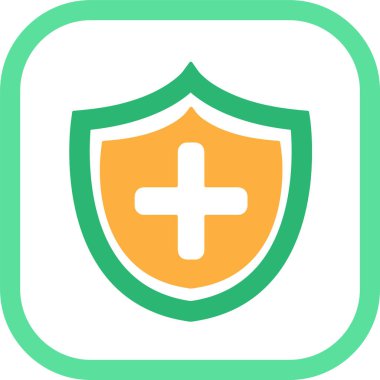 Güvenlik simgesi anti virüs imza tasarımı