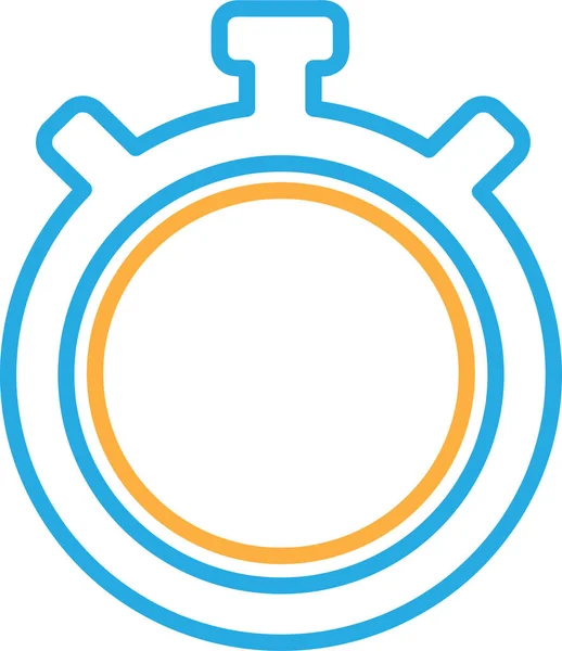Дизайн Символів Значка Секундоміра — стоковий вектор