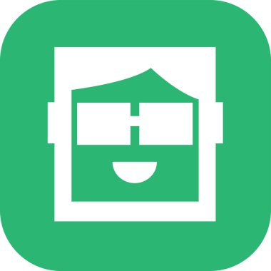 İnsan duygu simgesi sembol tasarımı