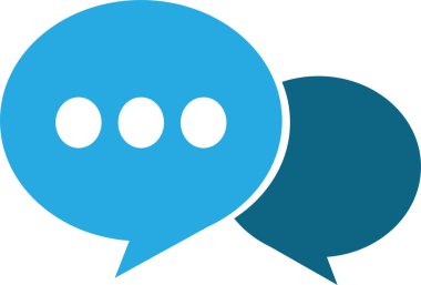 konuşma kabarcığı işaret simgesi tasarımı