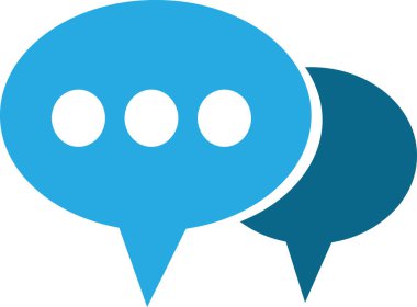 konuşma kabarcığı işaret simgesi tasarımı