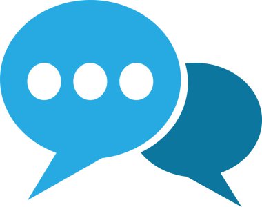 konuşma kabarcığı işaret simgesi tasarımı