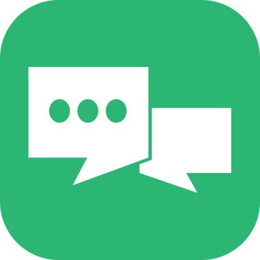 konuşma kabarcığı işaret simgesi tasarımı