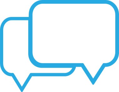 konuşma kabarcığı işaret simgesi tasarımı